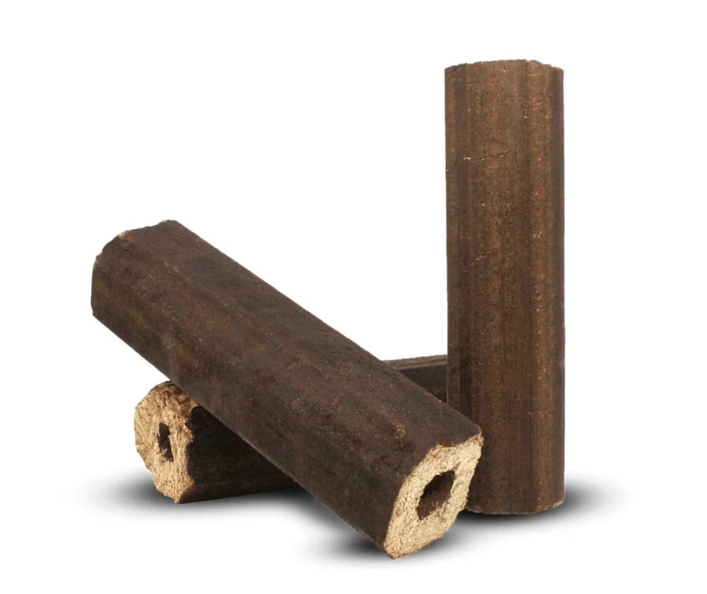 Heizfuxx PiniKay Octagon Hartholzbriketts – 960 kg Palette (10 kg x 96)